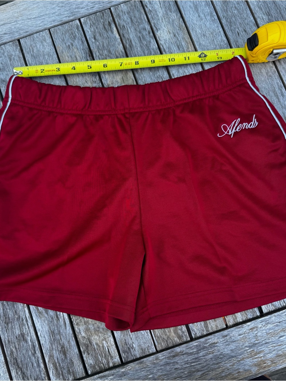 Afends Track Shorts NWT